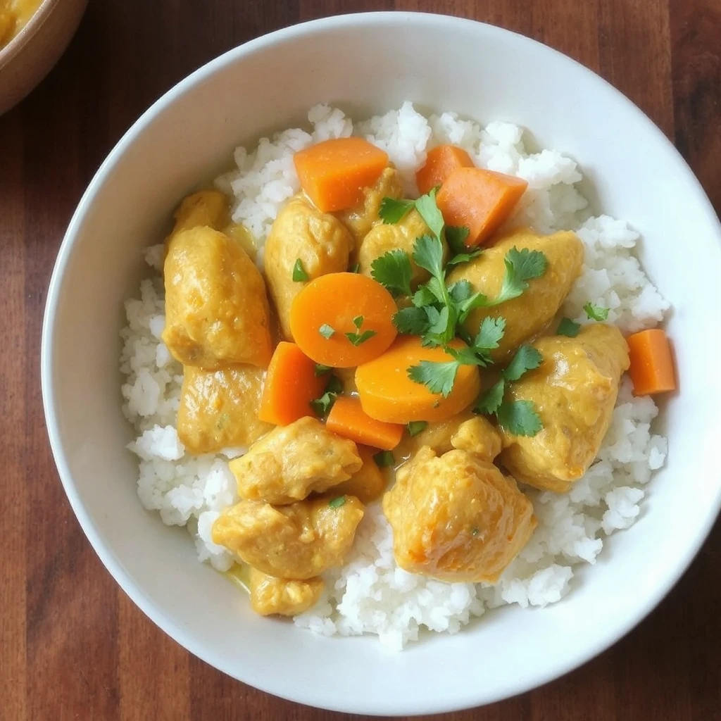 Coconut chicken curry