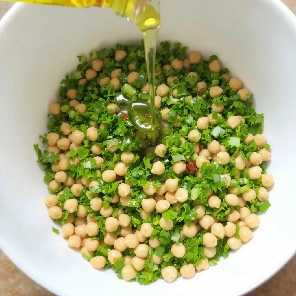 Chickpea salad