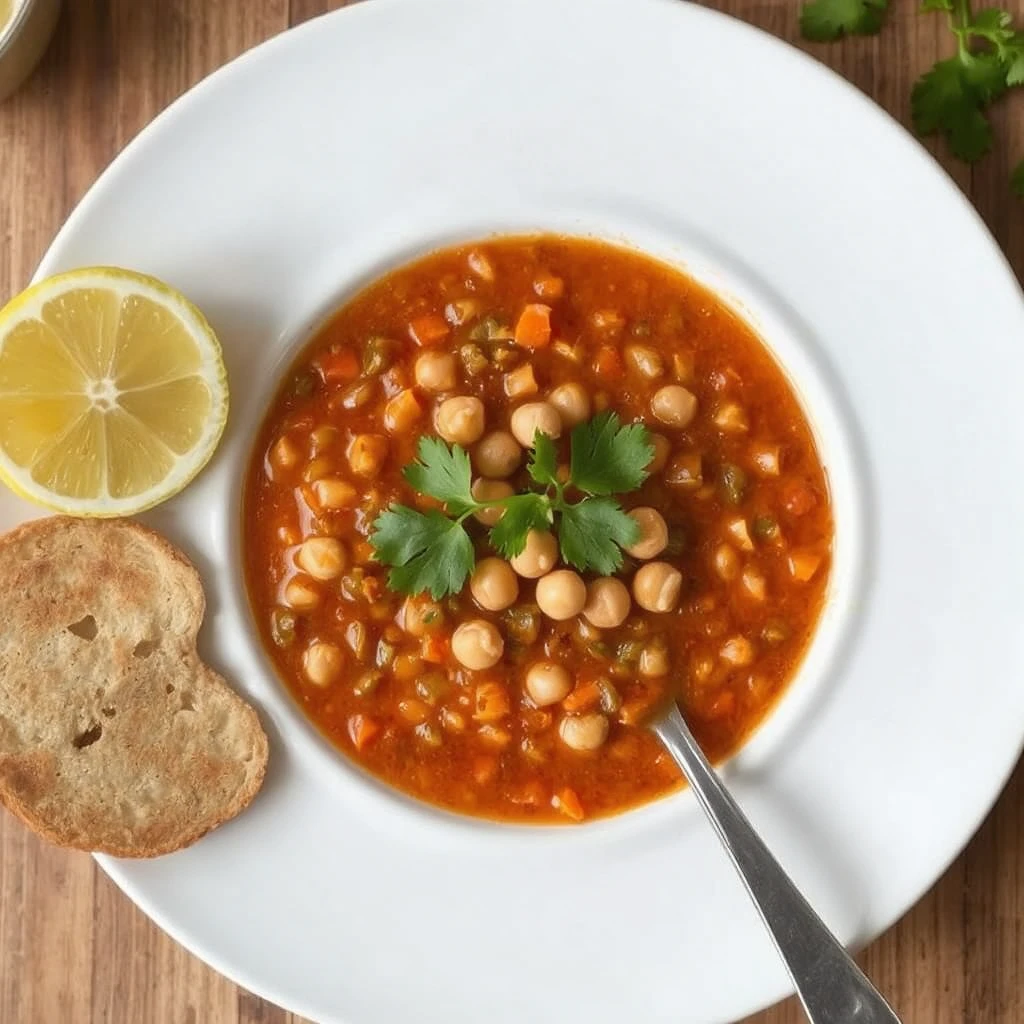 Red lentil soup